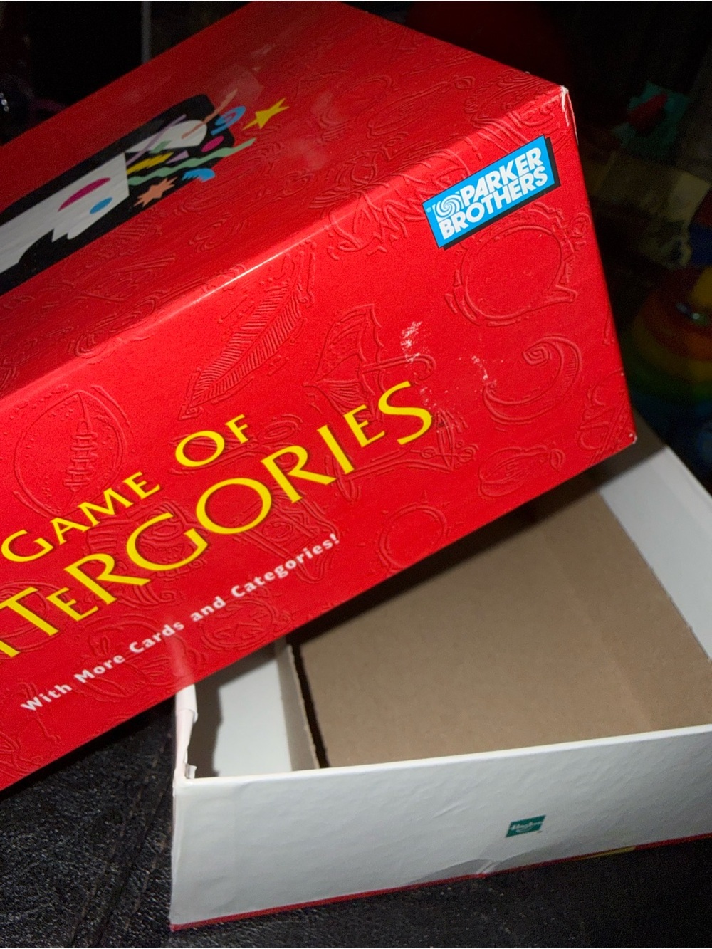 Scattergories Game Box - Bright Red - Picture 6 of 13